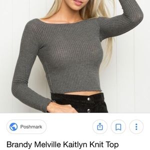 ISO!!!!!!!!! BM KAITLYN KNIT OFF-THE-SHOULDER TOP!